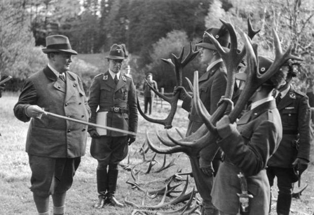 Hermann Göring auf der Jagd